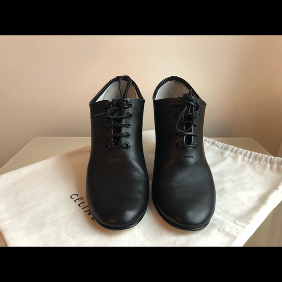 Cèline  - Soft Dane Lace-up Loafers - Picture 4 of 7